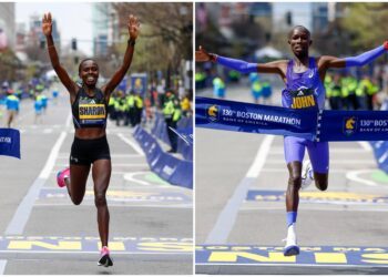 Maratón de Boston 2026: Keniano Korir rompe el récord y su compatriota Lokedi repite en mujeres