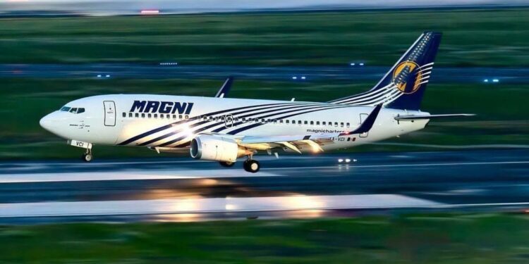 Magnicharters suspende vuelos por dos semanas