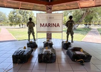 Marina incauta 56 mdp en cocaína en costas de Michoacán