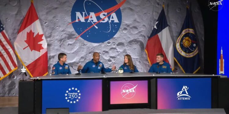 Astronautas de Artemis II: “Queríamos salir e intentar hacer algo que uniera al mundo”