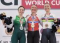 México obtiene plata y bronce en la Copa del Mundo de Ciclismo de Pista