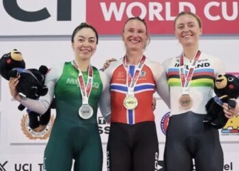 México obtiene plata y bronce en la Copa del Mundo de Ciclismo de Pista