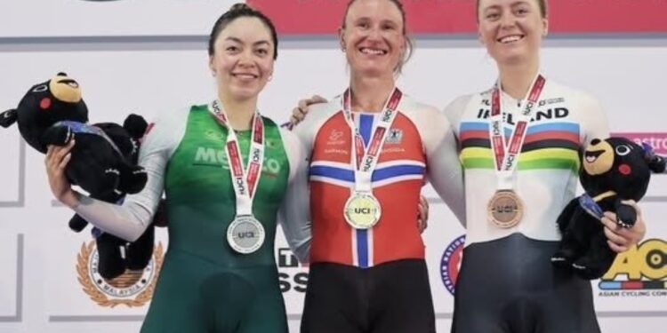 México obtiene plata y bronce en la Copa del Mundo de Ciclismo de Pista