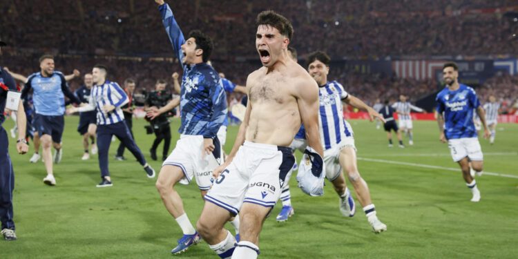 Real Sociedad se corona en la Copa del Rey