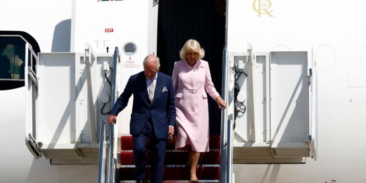 Los reyes Carlos III y Camila llegan a EE.UU. para una visita de Estado de 4 días