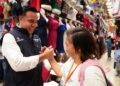 Realiza Luis Nava recorrido en el mercado Reforma de San Juan del Río