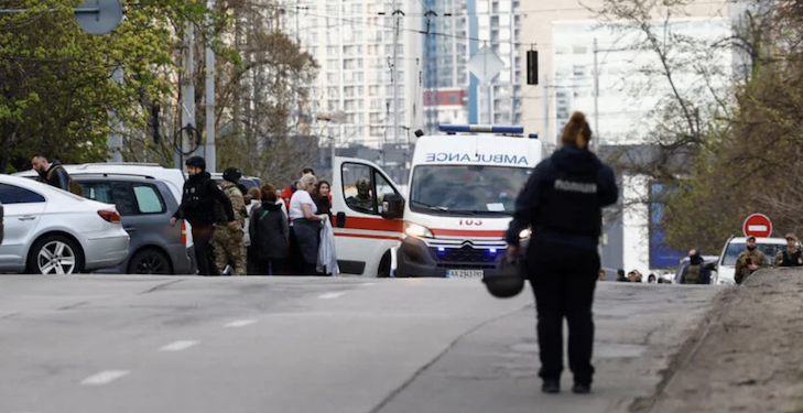 Tiroteo en Kiev deja al menos cinco muertos