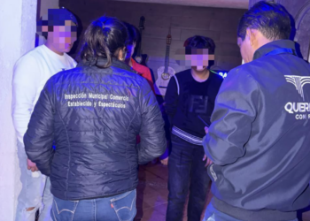 Suspenden fiesta clandestina con presencia de menores