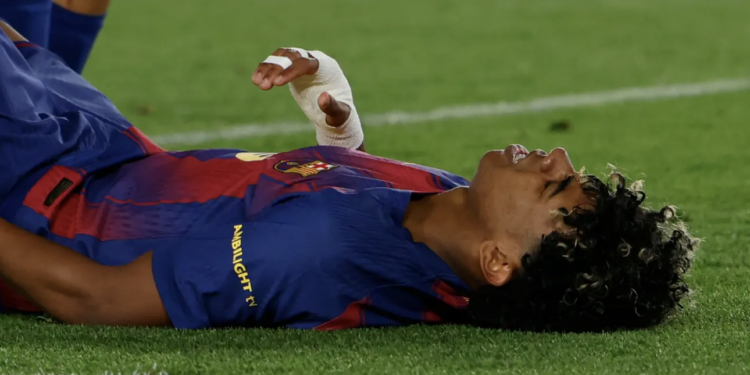 El Barça gana, pero pierde a Lamine Yamal