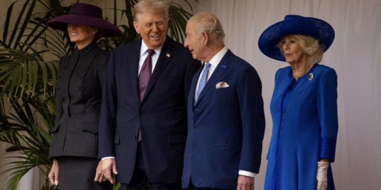 Reyes del Reino Unido y los Trump tomarán el té en la Casa Blanca