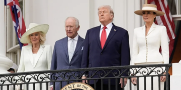 Trump, al recibir a Carlos III: Los británicos son nuestros “amigos más cercanos”