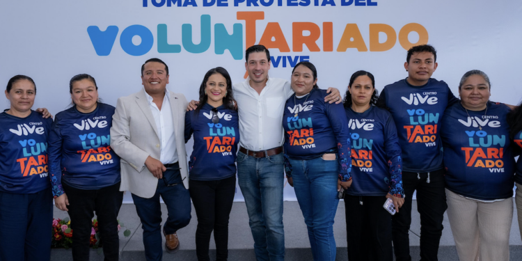 Encabeza Monsalvo toma de protesta del Voluntariado Vive en El Marqués