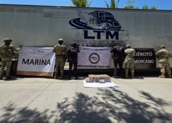 Aseguran más 60 kilos de cocaína en Colima; hay cuatro detenidos