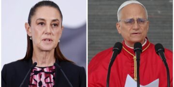 Sheinbaum celebra el llamado de paz de León XIV, tras críticas de Trump