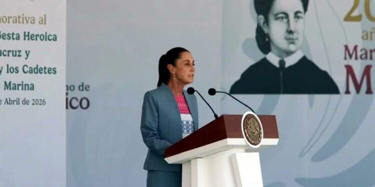 Necesitamos marinos íntegros y honestos, dice Claudia Sheinbaum