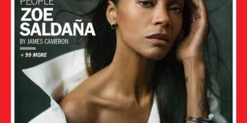 Destaca Zoe Saldaña en el Top 100 de Time