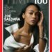 Destaca Zoe Saldaña en el Top 100 de Time