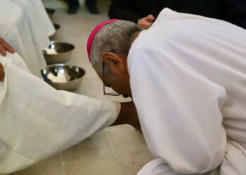 Cumple Fidencio rito del lavatorio en penal