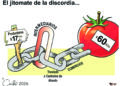 El jitomate de la discordia