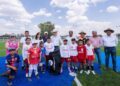 Rodrigo Monsalvo entrega la primera etapa de la Unidad Deportiva de la UAQ en Amazcala