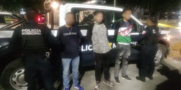 Tres detenidos por portación de arma prohibida