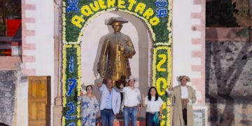 Conmemora Monsalvo 300 años del origen del Acueducto de Querétaro
