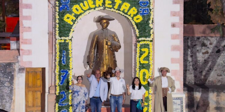Conmemora Monsalvo 300 años del origen del Acueducto de Querétaro