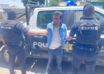 Detenido masculino en San Pedrito Peñuelas
