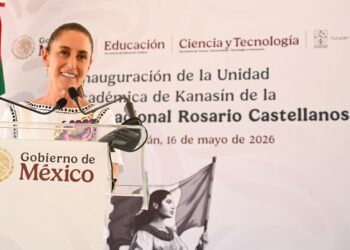 Inaugura Sheinbaum la Unidad Académica de Kanasín
