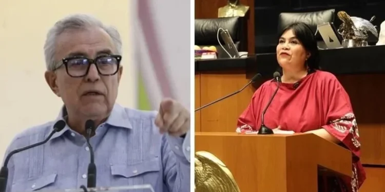 Pide senadora de Morena a Rocha separarse del cargo