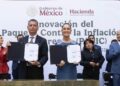 Renueva Sheinbaum pacto para mantener canasta en $910