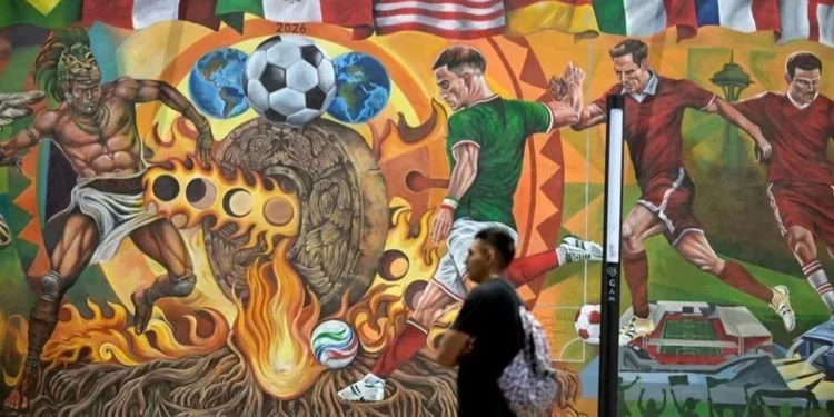 Presume FIFA mural gigantesco en la CDMX