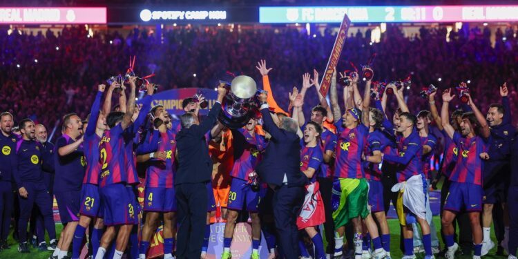 El Barça conquista su 29ª Liga en el Clásico