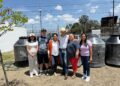 Entrega Monsalvo 200 tinacos para fortalecer el almacenamiento de agua