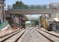 Continuarán obras del Tren en Bernardo Quintana tras fin del ciclo escolar