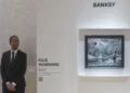 Óleo de Bansky se vende por 17,9 mdd en Nueva York