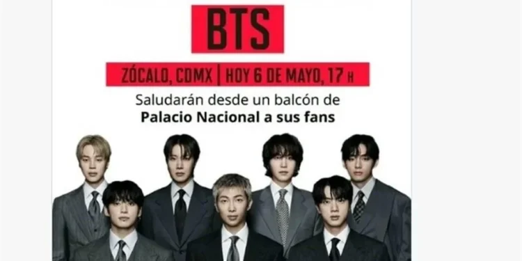 Invitan dependencias a fans de BTS al Zócalo; las tunden