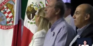 Arma PAN mitin de apoyo a Maru; acuden Fox y Calderón