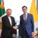 Velasco se reúne con el nuncio apostólico Spiteri para fortalecer cooperación con la Santa Sede