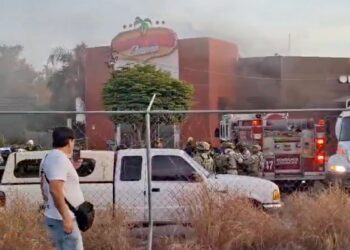 Incendian Casino Tropicana de Culiacán, Sinaloa