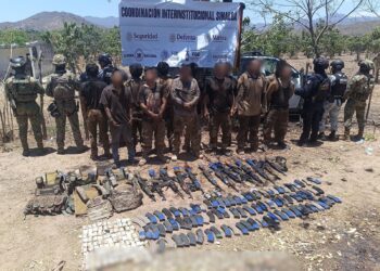 Caen 13 integrantes de ‘Los Chapitos’ en Sinaloa