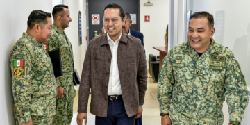 Refuerza Chepe Guerrero su coordinación con la SEDENA