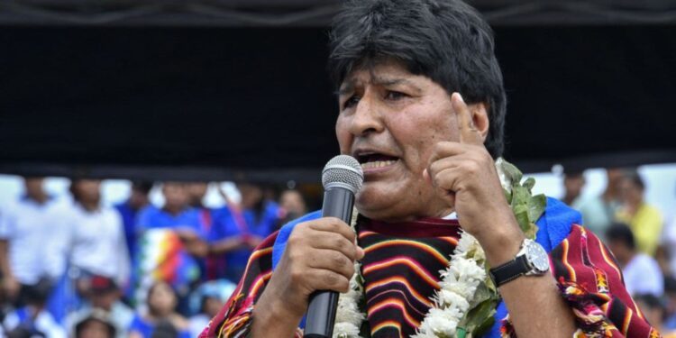 Ordenan detención de Evo Morales