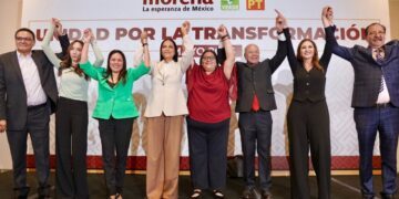 Morena, PT y PVEM mantendrán coalición rumbo a las elecciones 2027