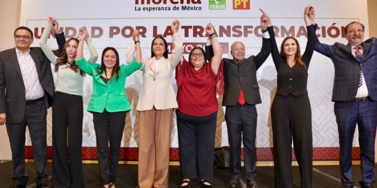 Morena, PT y PVEM mantendrán coalición rumbo a las elecciones 2027