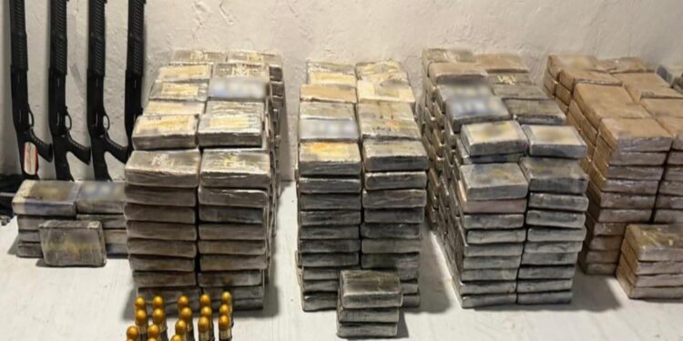 Aseguran más de 600 kilos de cocaína en Tapachula, Chiapas