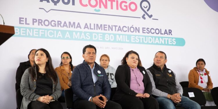 Impulsan alimentación escolar en planteles de San Juan del Río