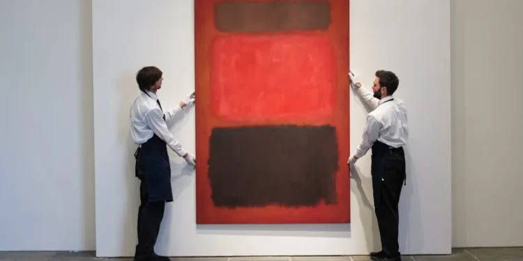 Mark Rothko recauda 85,8 millones de dólares