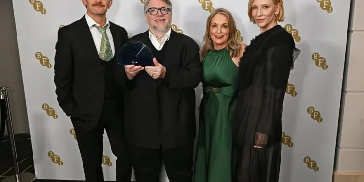 Recibe Guillermo del Toro máximo reconocimiento del Instituto Británico de Cine