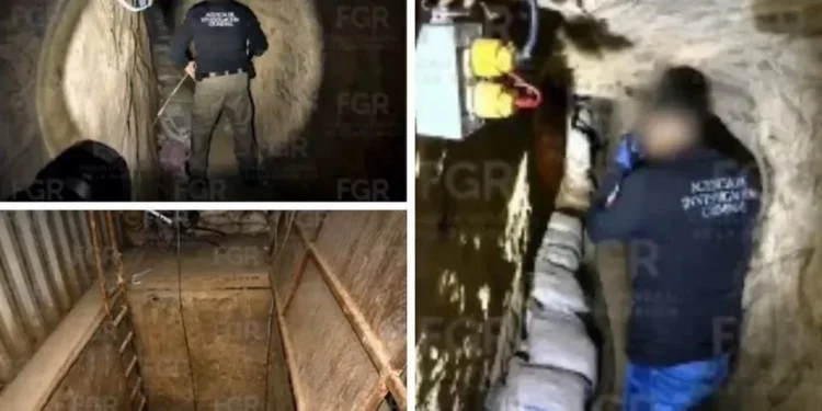 Desmantelan ‘huachitúnel’ en Nuevo León